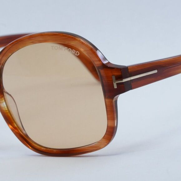 Tom Ford Hanley FT1034 45E Brown Square Frame, Brown Photochromic Lenses main image 9